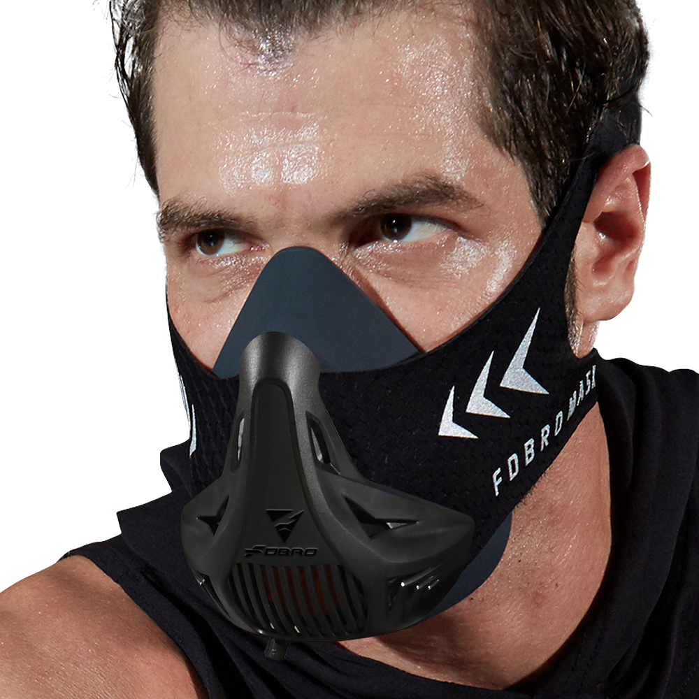 Sports Mask Elevation Running  - đánh giá và giá Black Face Mask Pack