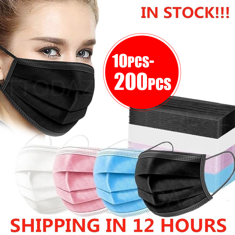10/50/100/200PCS Disposable Ma - đánh giá và giá Disposable Mask Blue