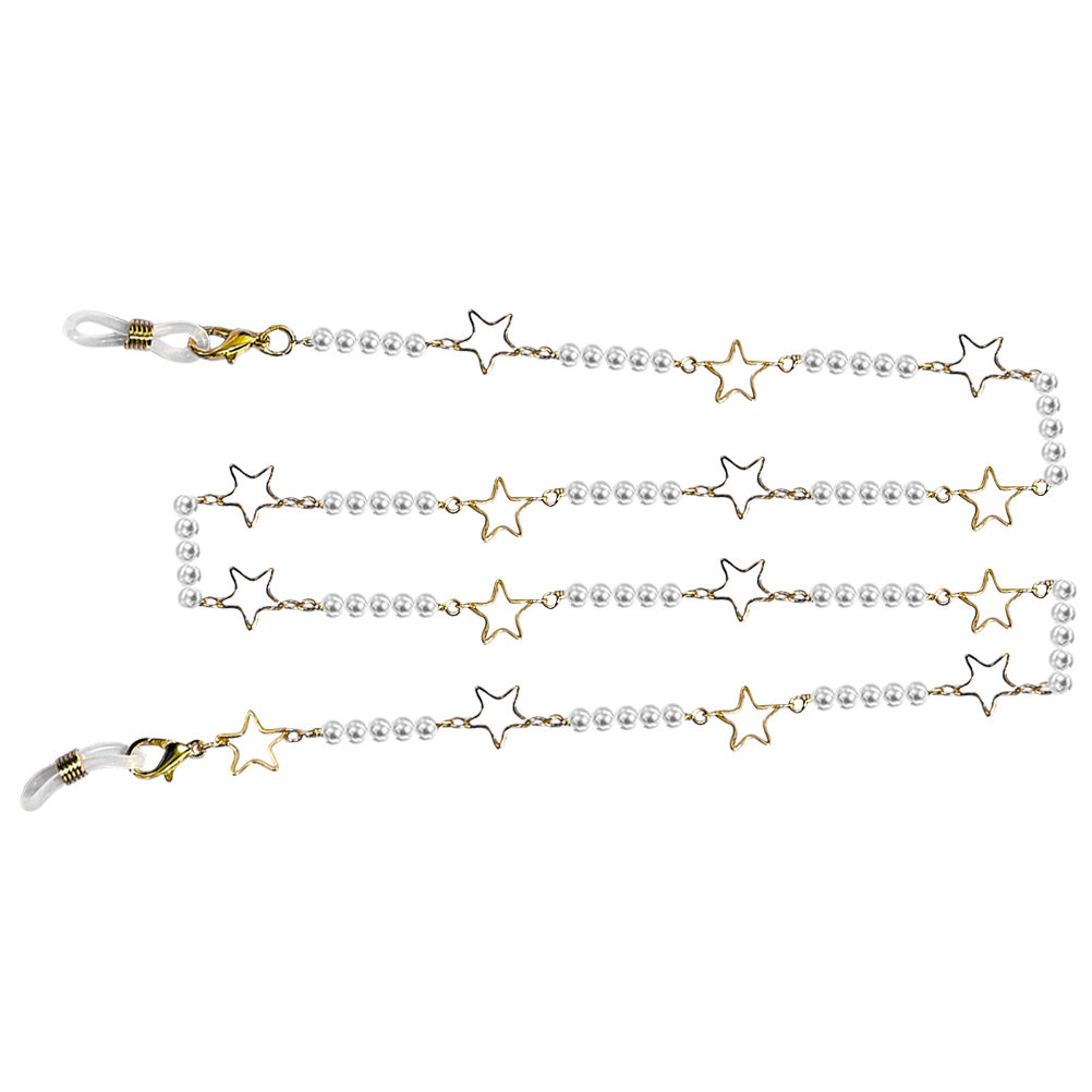 Eyeglass Glasses Chain Pearls  - đánh giá và giá Mask Chain Holder
