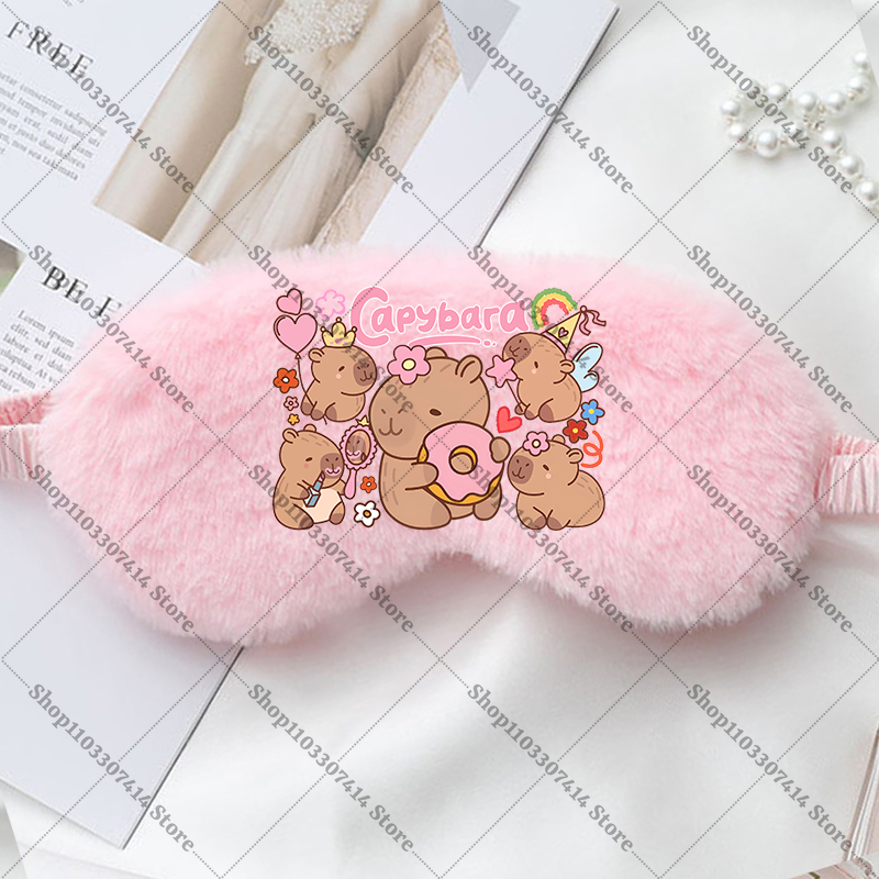 Capybara Girl Cartoon Sleep Ey - đánh giá và giá Kids Face Mask