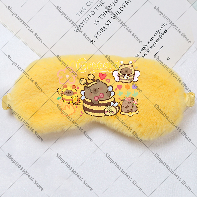 Capybara Girl Cartoon Sleep Ey - đánh giá và giá Kids Face Mask