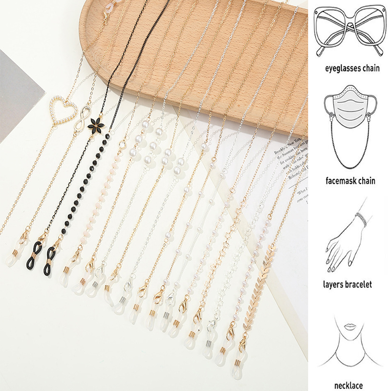 Kính Mát Thời Trang Nữ 2022 Dâ - đánh giá và giá Mask Chain Holder