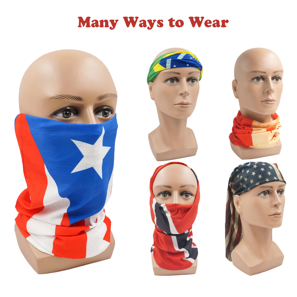 Nigeria Flag Bandanna Women Ne - đánh giá và giá Neck Gaiter Face Cover