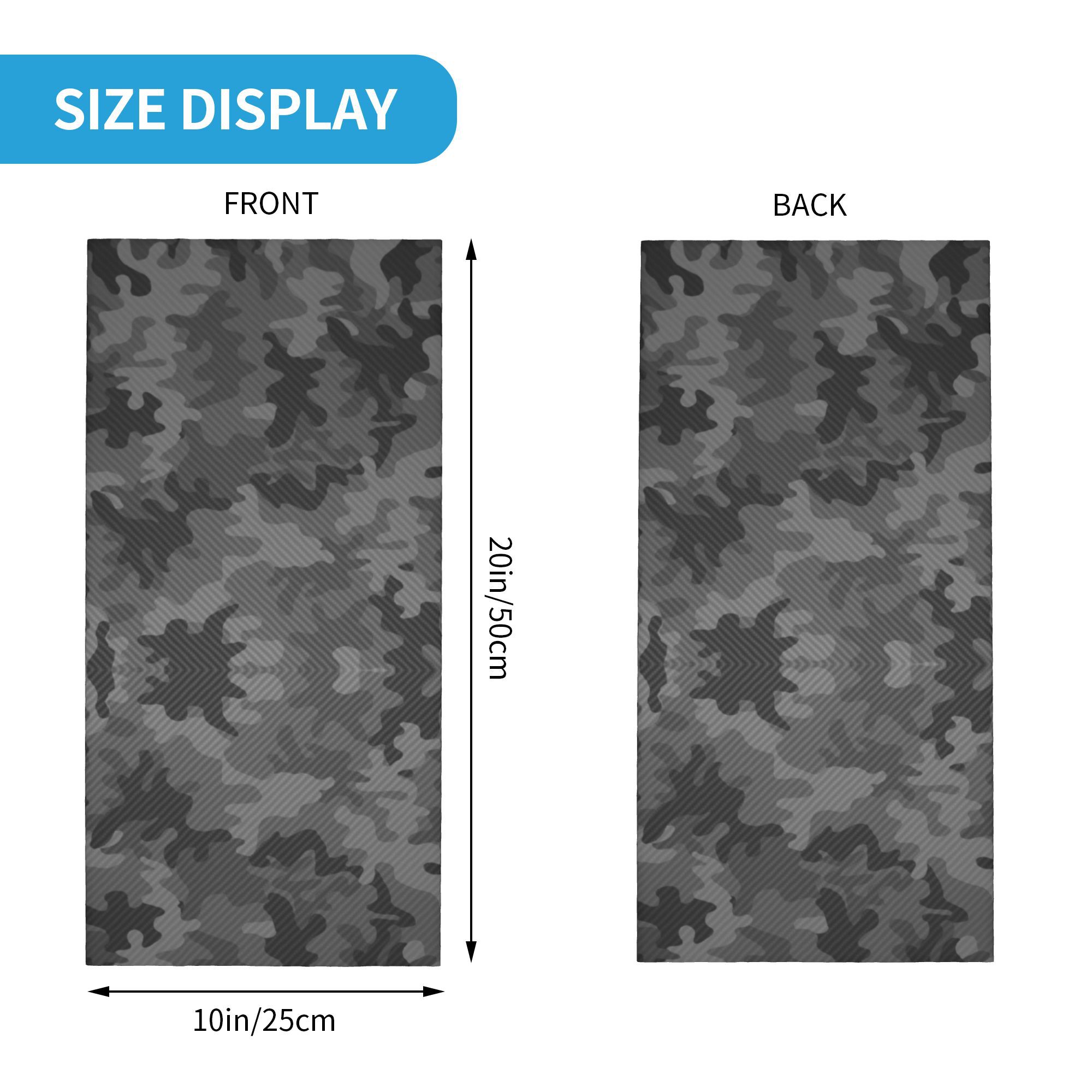 Custom Carbon Camo Bandana Nec - đánh giá và giá Neck Gaiter Face Cover
