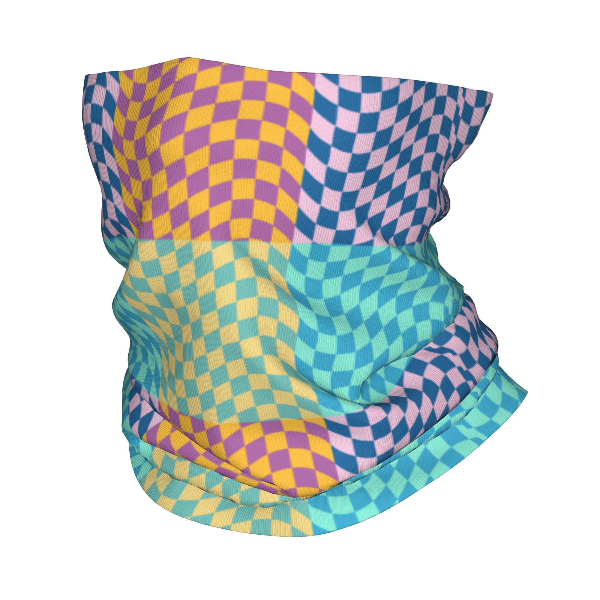 Custom Colored Checkered Banda - đánh giá và giá Neck Gaiter Face Cover