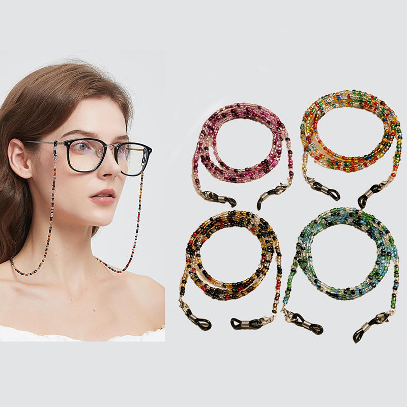 Crystal Glasses Chain For Wome - đánh giá và giá Mask Chain Holder