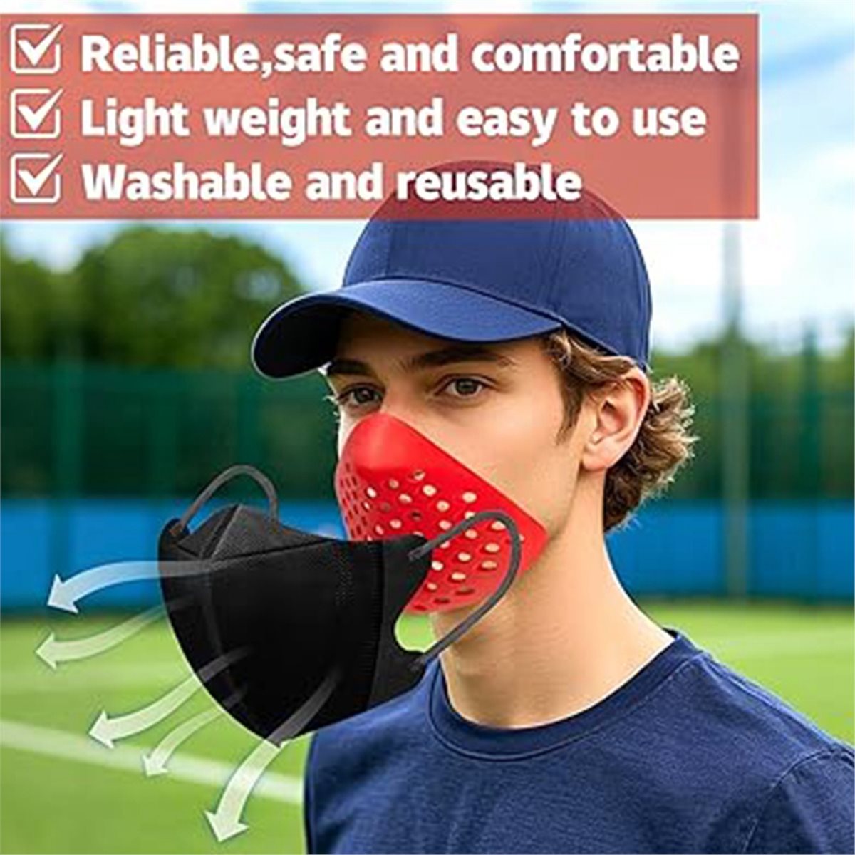 useful 4Pcs 3D Silicone Mask I - đánh giá và giá Silicone Mask Bracket