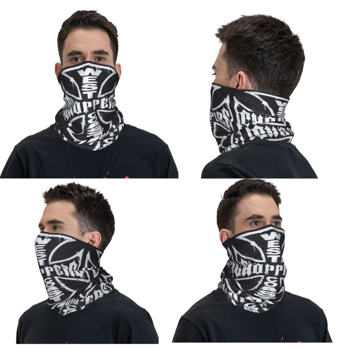 West Coast Iron Cross Choppers - đánh giá và giá Neck Gaiter Face Cover
