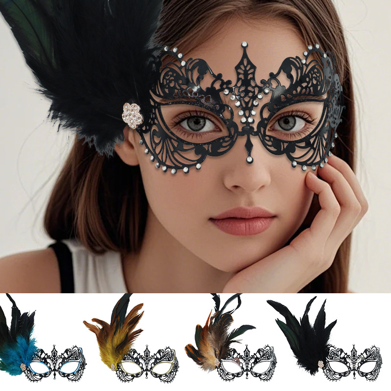 Halloween Half Face Mask with  - đánh giá và giá Kids Face Mask