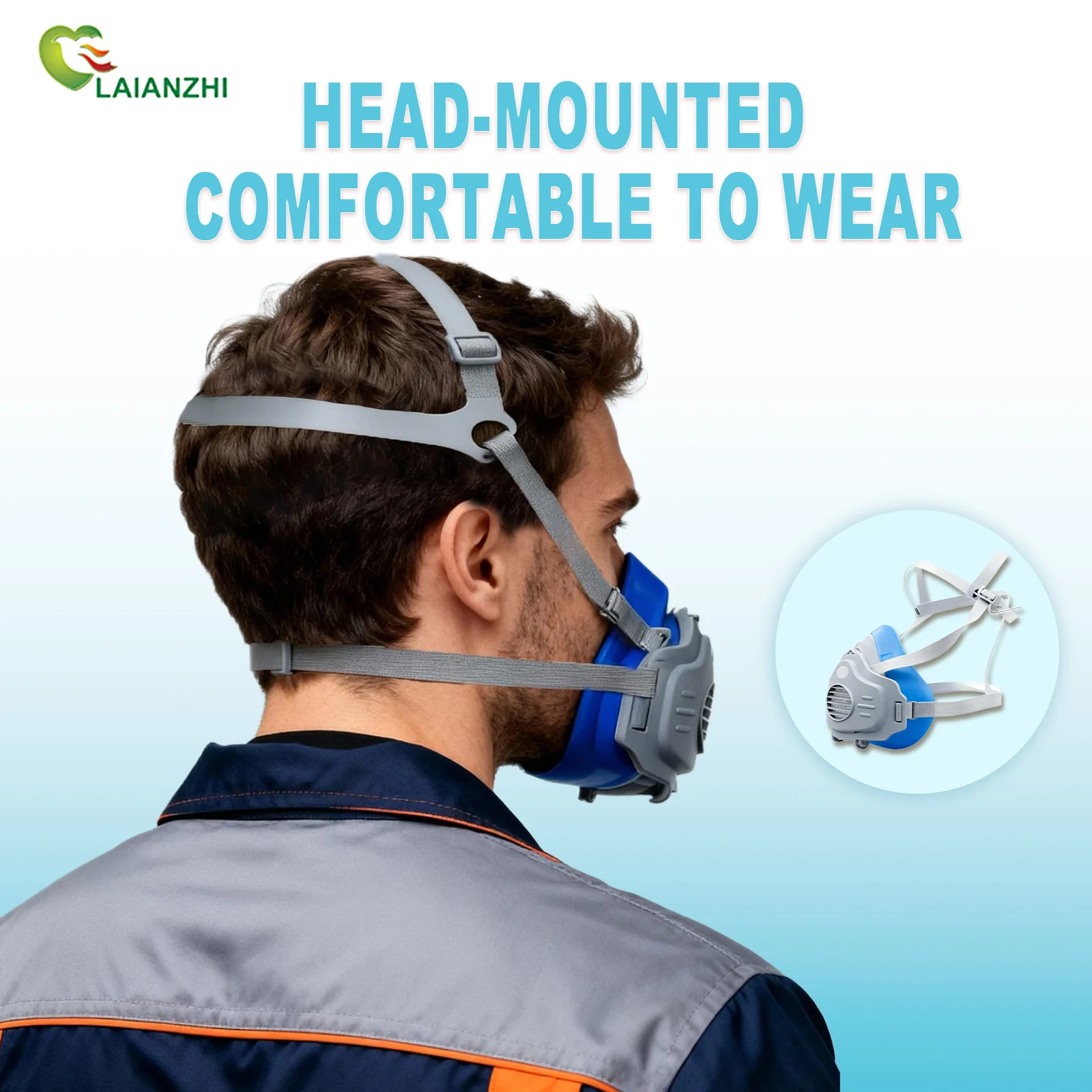 LAIANZHI Dust proof silicone m - đánh giá và giá Dust Mask Construction