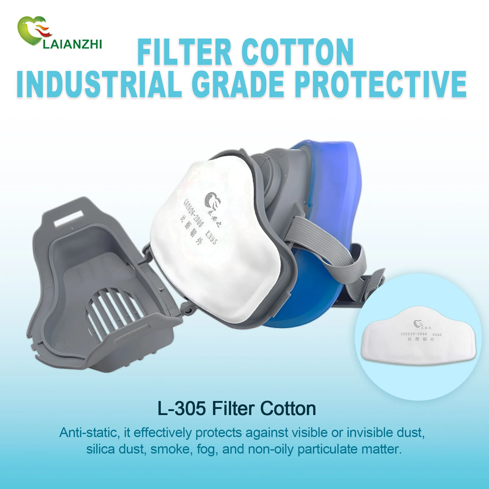 LAIANZHI Dust proof silicone m - đánh giá và giá Dust Mask Construction