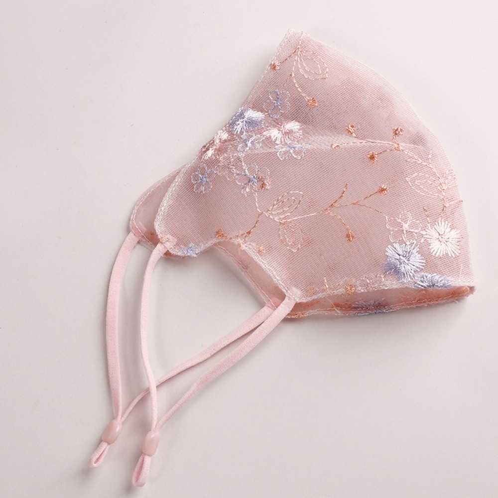 Classical Embroider Flower Vei - đánh giá và giá Cloth Face Mask Washable