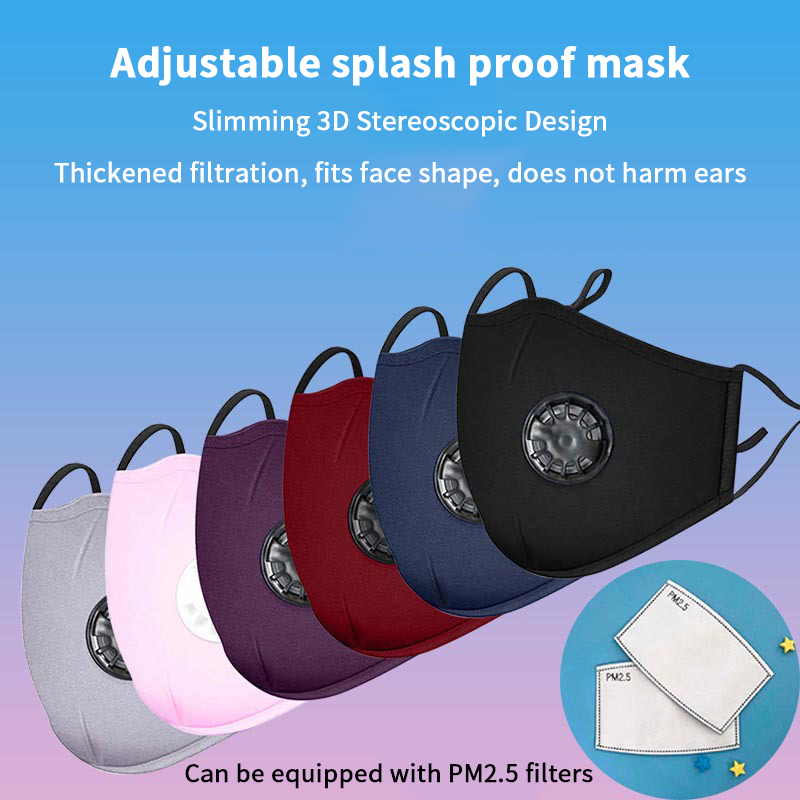 Anti-pollution PM2.5 Dust Mask - đánh giá và giá Cloth Face Mask Washable